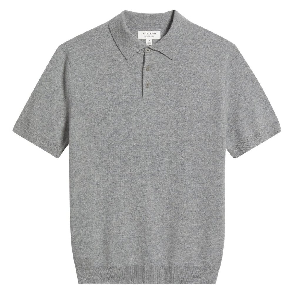 Nordstrom 100% Grade A premium Cashmere Polo
